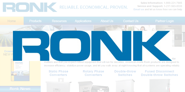 Ronk Debuts New, User-Friendly Website