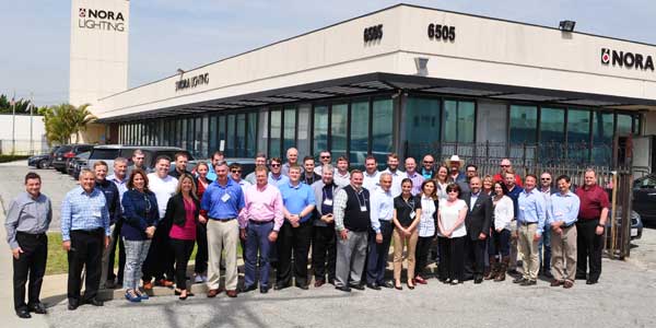 Nora Lighting Welcomes New Agency Reps to National Sales Training Event