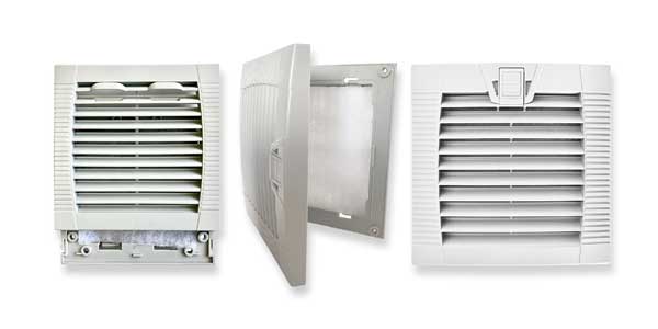 Orion Fans Develops Easy Access Sliding and Hinged Versions of Louvered Fan Guards