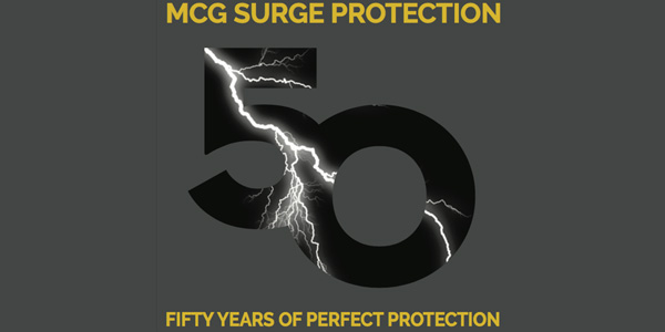 MCG Surge Protection Celebrates 50 Years of Perfect Protection
