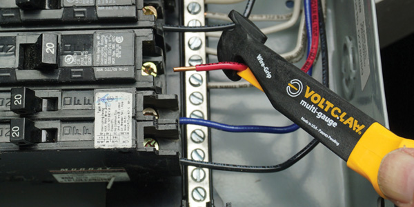 Voltclaw Multi-Gauge for Safe Management of 6-14 Gauge Electrical Wires