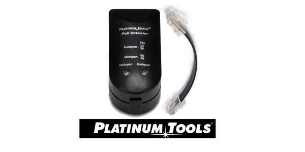 Platinum Tools Launches New Pocket-Sized PoE Detector