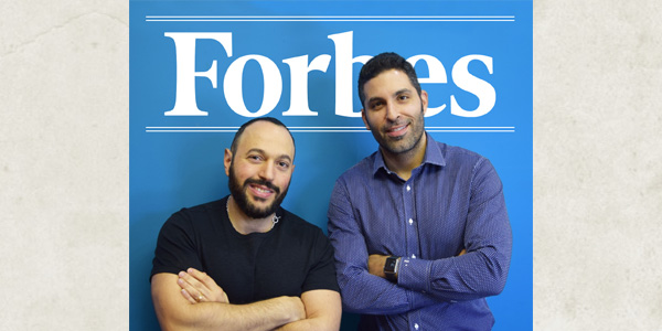 Founders of SupplyHub, Sam Sinai and Ben Pouladian, are featured in Forbes Magazine for taking the Field to Challenge Amazon Business