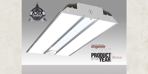 MaxLite HL Series High Bay Wins Consulting-Specifying Engineer 2017 Product of the Year Bronze Award