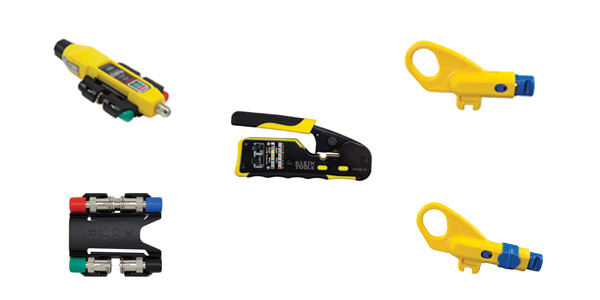 Klein Tools Expands Voice-Data-Video Product Line with Convenient Tools for Preparing, Connecting and Testing Twisted-Pair and Coaxial Cables