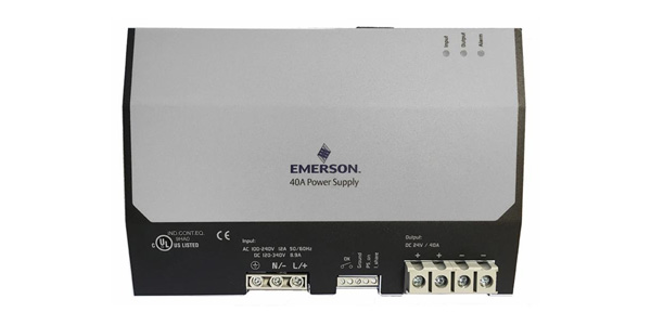 Emerson Upgrades Connectivity and Application Range of Widely Used Industrial Power Supply