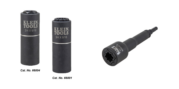 Klein Tools Reduces Time Required on the Job with New Multi-Size Impact Sockets