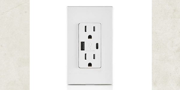 Leviton Introduces Type A and Type-C USB Charger/Tamper Resistant Receptacle