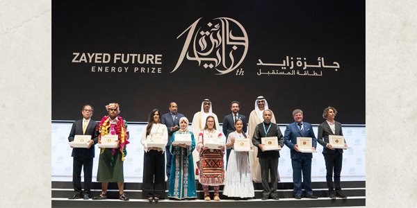 LED Light Innovator Shuji Nakamura Honored with Zayed Future Energy Prize Lifetime Achievement Award