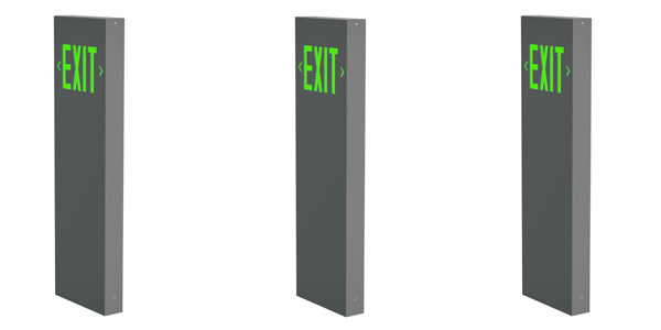 HessAmerica Introduces PORTAL EXIT - Outdoor Rated Exit Bollard