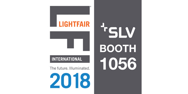 Experience Light at SLV’s Booth 1056 at LIGHTFAIR