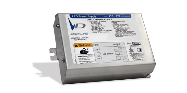 EVERLINE PA LED Drivers Bring Auxiliary Output Power to 0-10V Outdoor and Industrial Applications