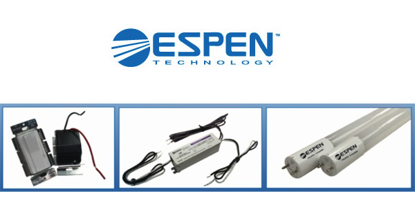 Espen Technology Releases Innovative Powerline Communication Dimming For 0-10V Fixtures & TLEDs