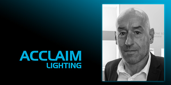 John Saunders Appointed International Sales Manager at Acclaim Lighting