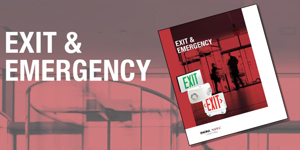 Nora Lighting Posts New Exit and Emergency Lighting Brochures Online