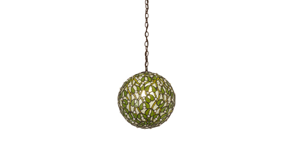 Meyda Tiffany Unveils Mistletoe Ball Pendant