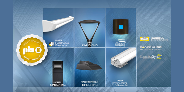Hubbell Lighting Wins Eight Architectural Product Innovation Awards