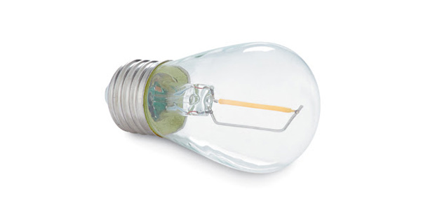 Verbatim LED S14 Lamps Available in Clear and Amber