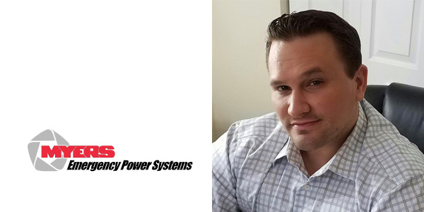 Myers Emergency Power Systems Announces the Appointment of Sean Daley as Southern Regional Sales Manager