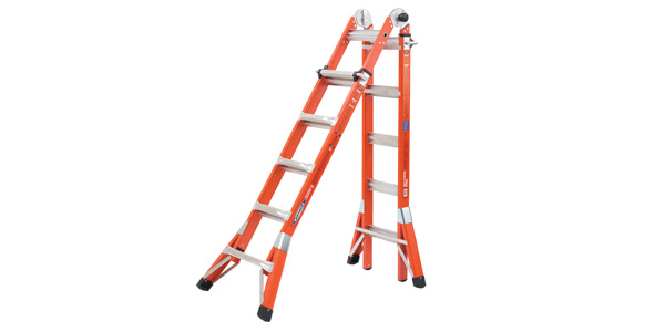 Werner Introduces Multi-Position Fiberglass Pro Ladder