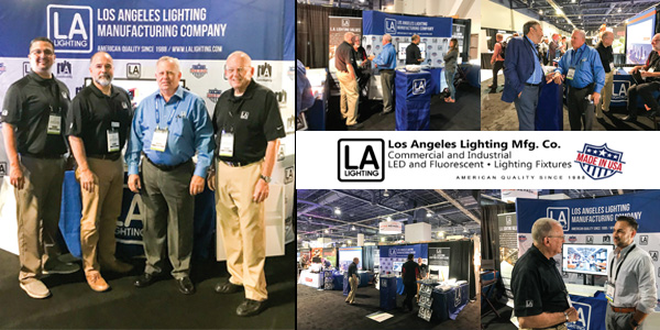 Los Angeles Lighting Mfg. Exhibits and Demonstrates Products at LightShow West