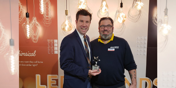 Bulbrite Annual Award Winners Shine Bright at Lightovation: Dallas International Lighting Show January 2019
