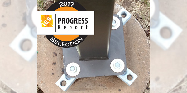 Light Pole Systems Award Winning Product: Anchor Bolt Adapter Selected for the 2017 IES Progress Report.