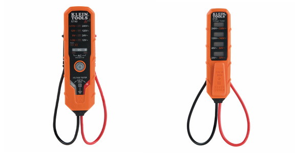 Klein Tools Introduces Easy-To-Use AC/DC Voltage Testers for Residential Wiring