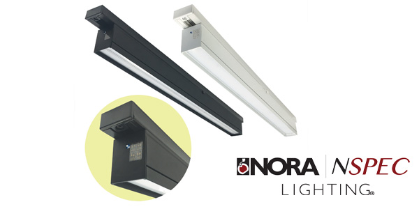 Nora Lighting Introduces T-Line LED Linear: Tunable Track for Sign, Aisle, Wall Lighting