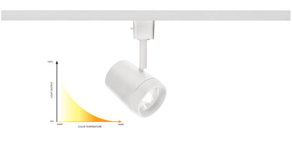 Oculux Dim-to-Warm LED Track Luminaires Debuted by WAC Lighting