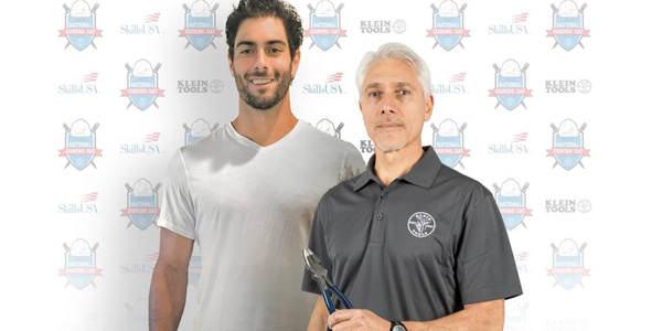 Jimmy Garoppolo to Participate in SkillsUSA National Signing Day Sponsored by Klein Tools May 8