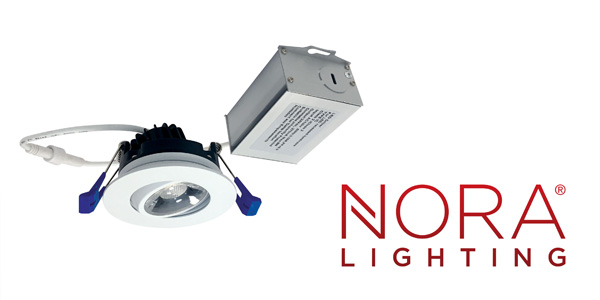 NORA LIGHTING’S® M2 MINI LED DOWNLIGHTREQUIRES NO HOUSING, INSTALLS WITH EASE