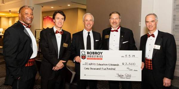 Robroy Industries Hosts Annual Dessert Reception and Donates to NAED Education & Research Foundation