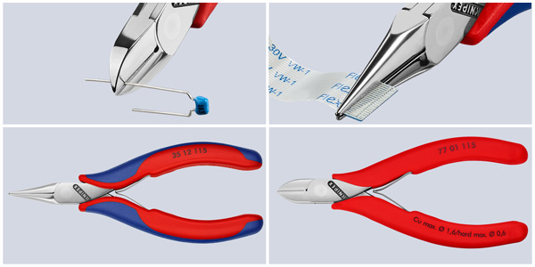 KNIPEX Introduces Updated Line of Electronics Pliers