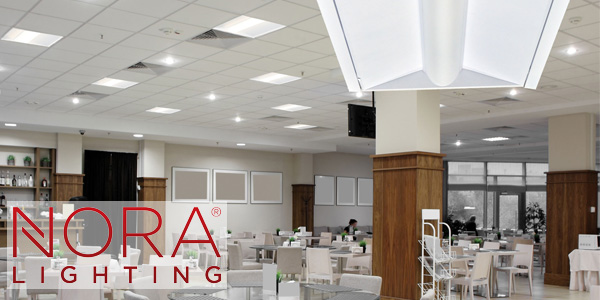 Use Nora Lighting LED Center Basket Retrofit Troffers to Update Fluorescents