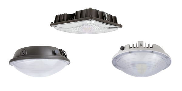 Topaz Launches Low Profile Canopy Luminaires