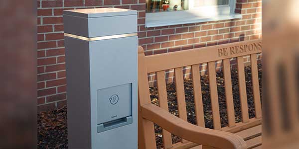 Legrand Outdoor Charging Stations Support Technology in Schools Outdoor Space