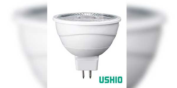 Ushio America’s 95+ CRI LED MR16 Lamps High R9 Certified to California Title 20 and JA8-2016-E
