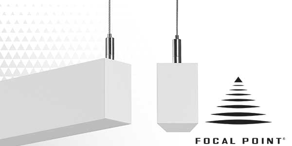 Focal Point Expands Seem 1 Family with Indirect Suspended and Wall Mount Luminaires