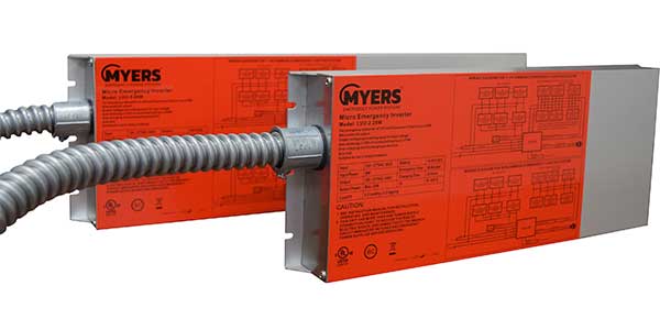 Myers Emergency Power Systems Introduces Micro Inverters for Emergency Lighting
