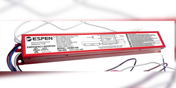 Espen Technology Adds 10W, Type B, Emergency Driver to EM Solution Line