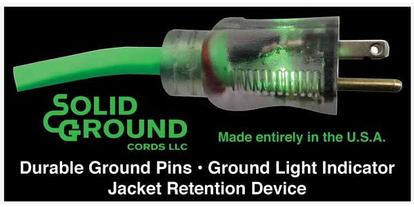 Solid Ground Cords Announces Revolutionary Extension Cord Technology