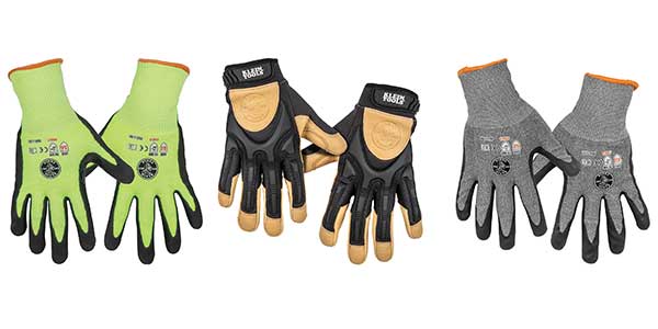 Klein Tools Introduces New Line of Gloves Specialized to Professionals’ Needs