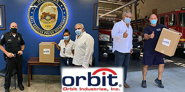 Orbit Industries Donates Thousands of Face Masks to Local Police, Firefighters, Children’s Hospital
