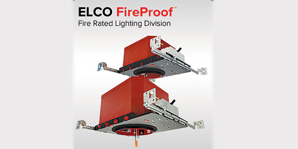 ELCO FireProof - Fire Rated Dedicated LED Recessed Housings 