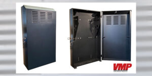 VMP’s Low Profile Switch & Server Depth Vertical Wall Cabinets Ideal for Cramped Locations