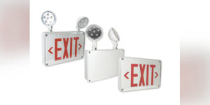 Nora Lighting Wet Location Emergency & Exit Fixtures Feature Battery Backup & Self Diagnostics