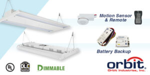 Orbit Launches New Linear LED High Bay Light Fixtures