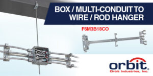 New Box and Multi-Conduit to Wire / Rod Hanger Slashes Installation Costs vs. Traditional Methods
