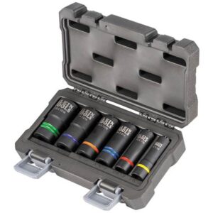 Klein Tools Introduces New Slotted Impact Socket Set with Most Commonly Used Sizes